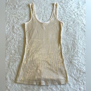 Express Shiny Tank Top